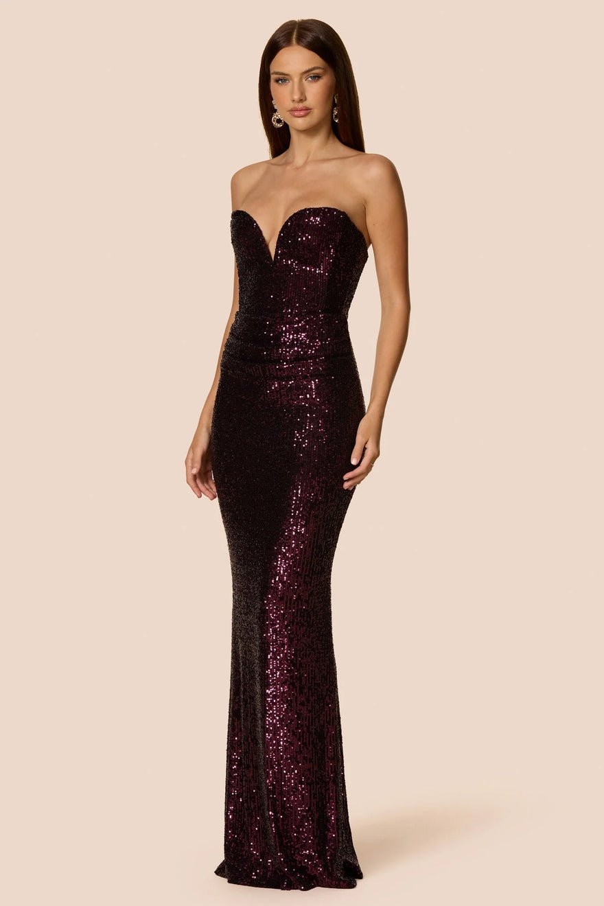 Nookie Dante Maxi Dress - Boysenberry photo 4