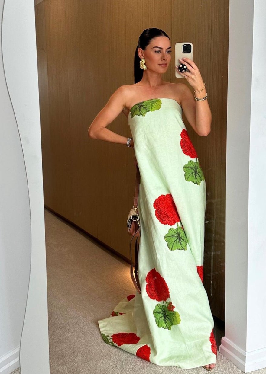 Oroton Posie Geranium Print Gown photo 3
