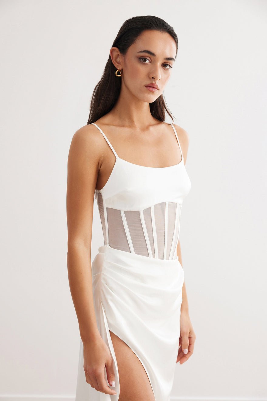 Lexi Estelle Dress - White photo 3