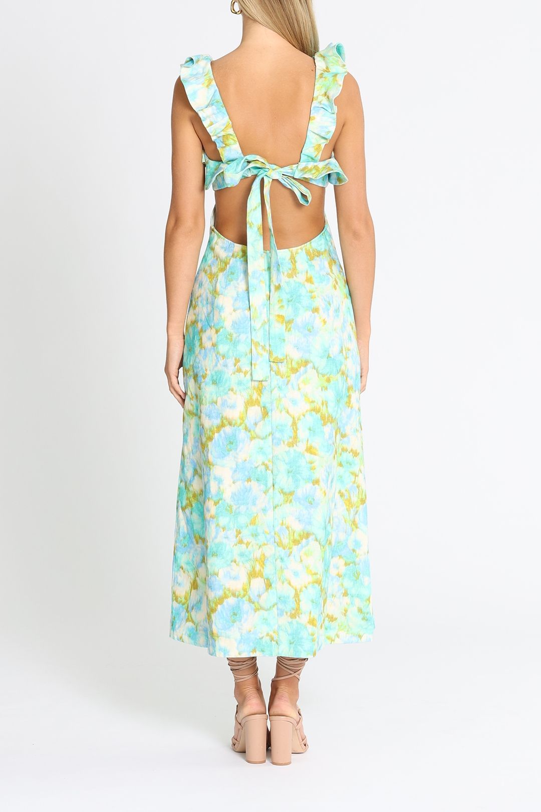 High Tide Frilled Midi photo 3