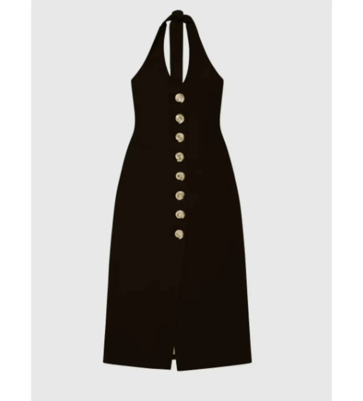 Wolf Gang Irida Midi Dress Black Size 12 photo 2
