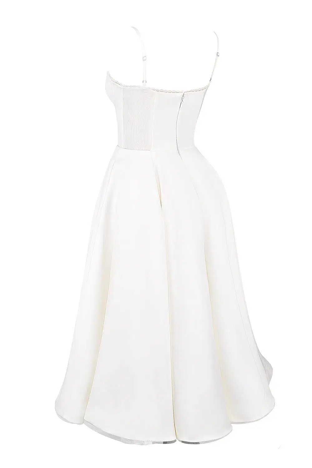 House of CB Mademoiselle White Tull Midi Dress Size AU 6 photo 13