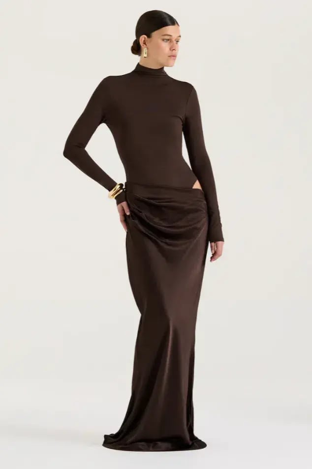 Henne Soraia Brown Size 10 photo 2