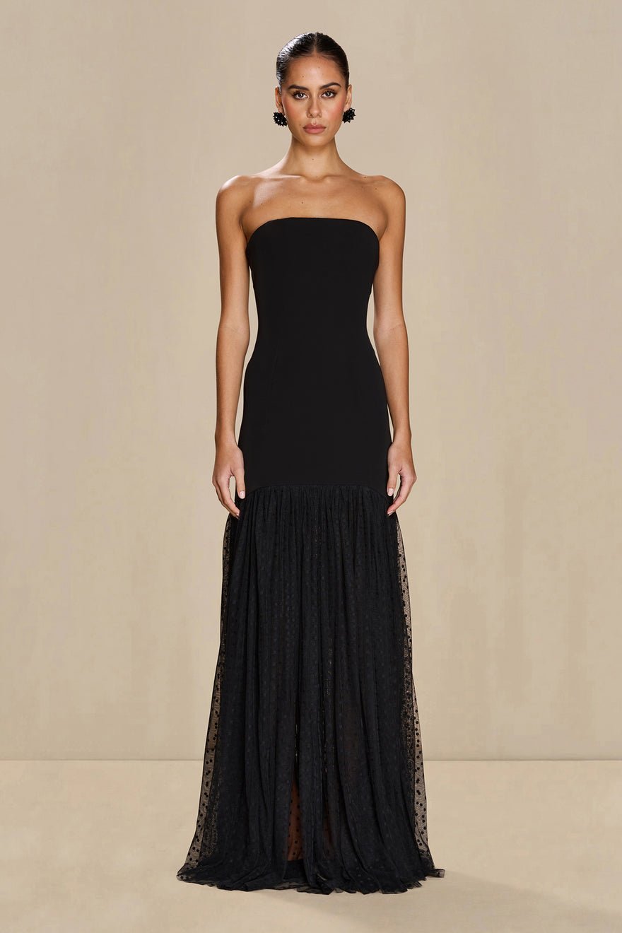 Sonya Nayla Gown - Black photo 3