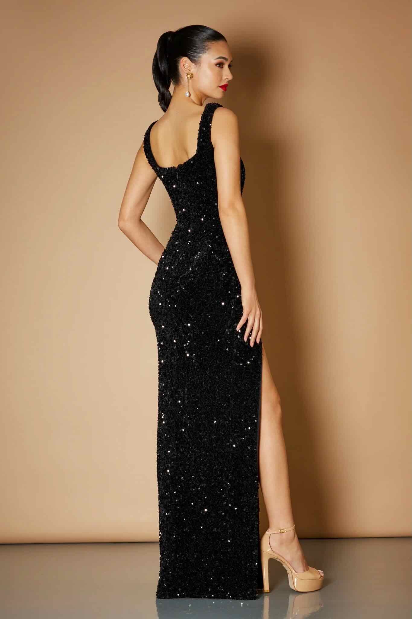 HELSI MARILYN DRESS - BLACK photo 3