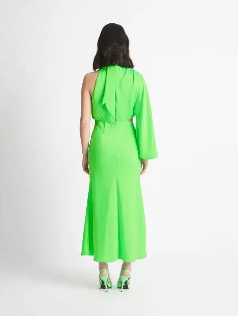 Sheike Olivia Maxi Dress Neon Green photo 3