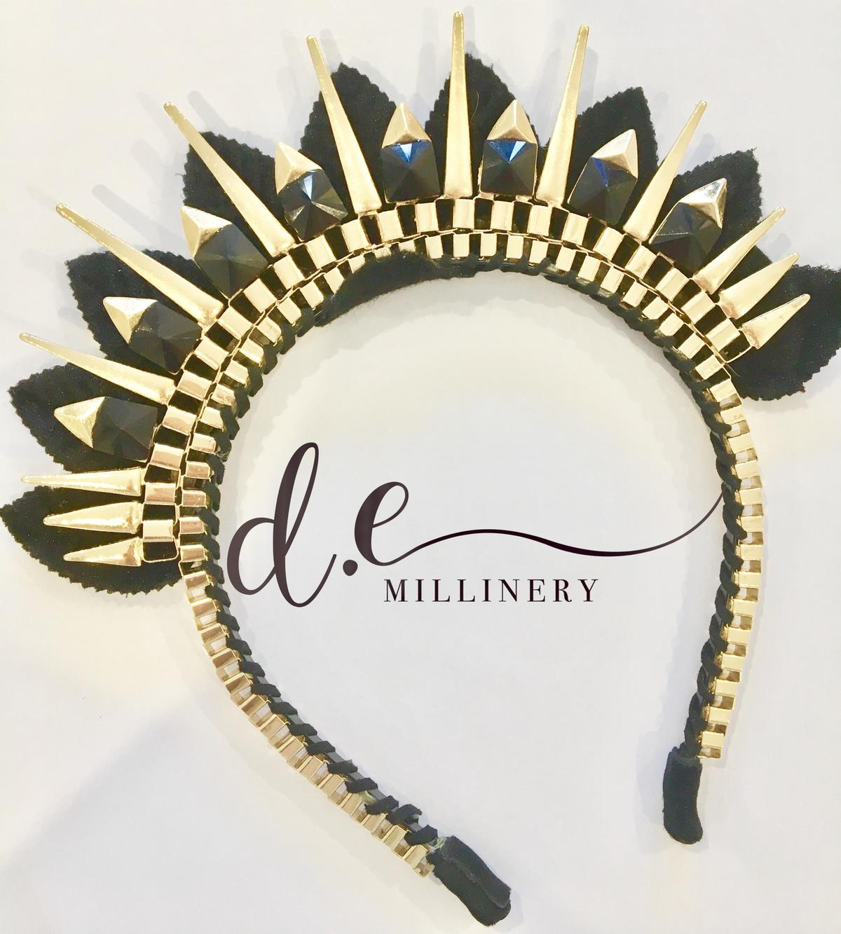 Dark Beauty Crown Black and Gold photo 2