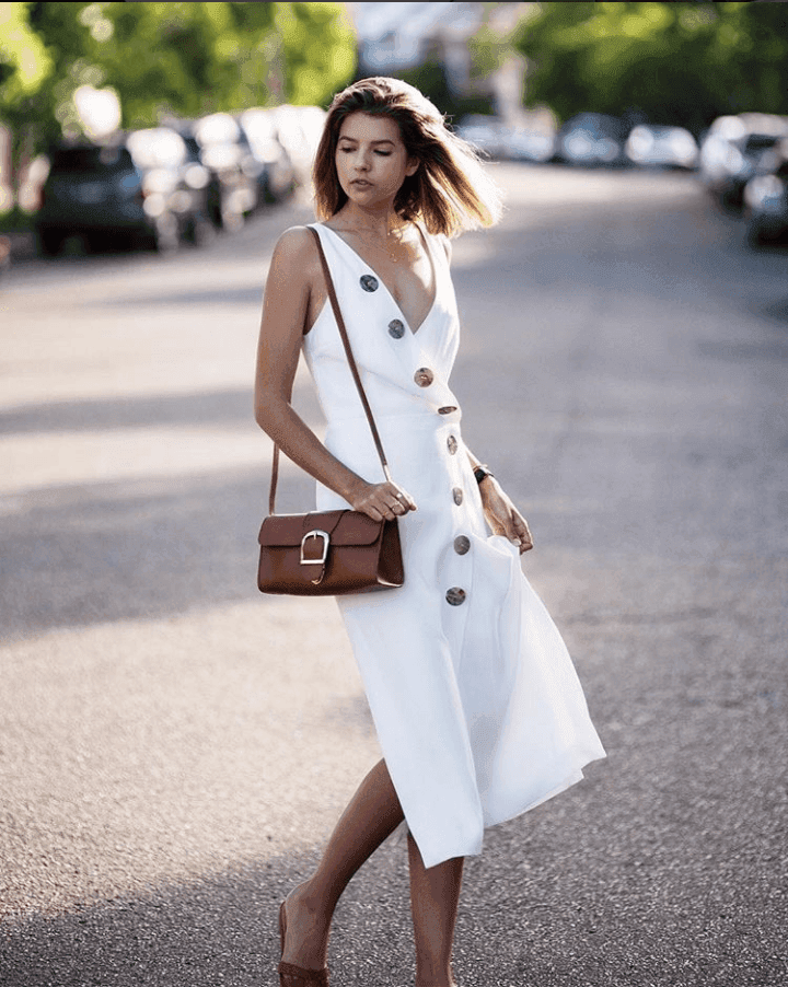 Viktoria and Woods Cardin Dress White Size 8 photo 2