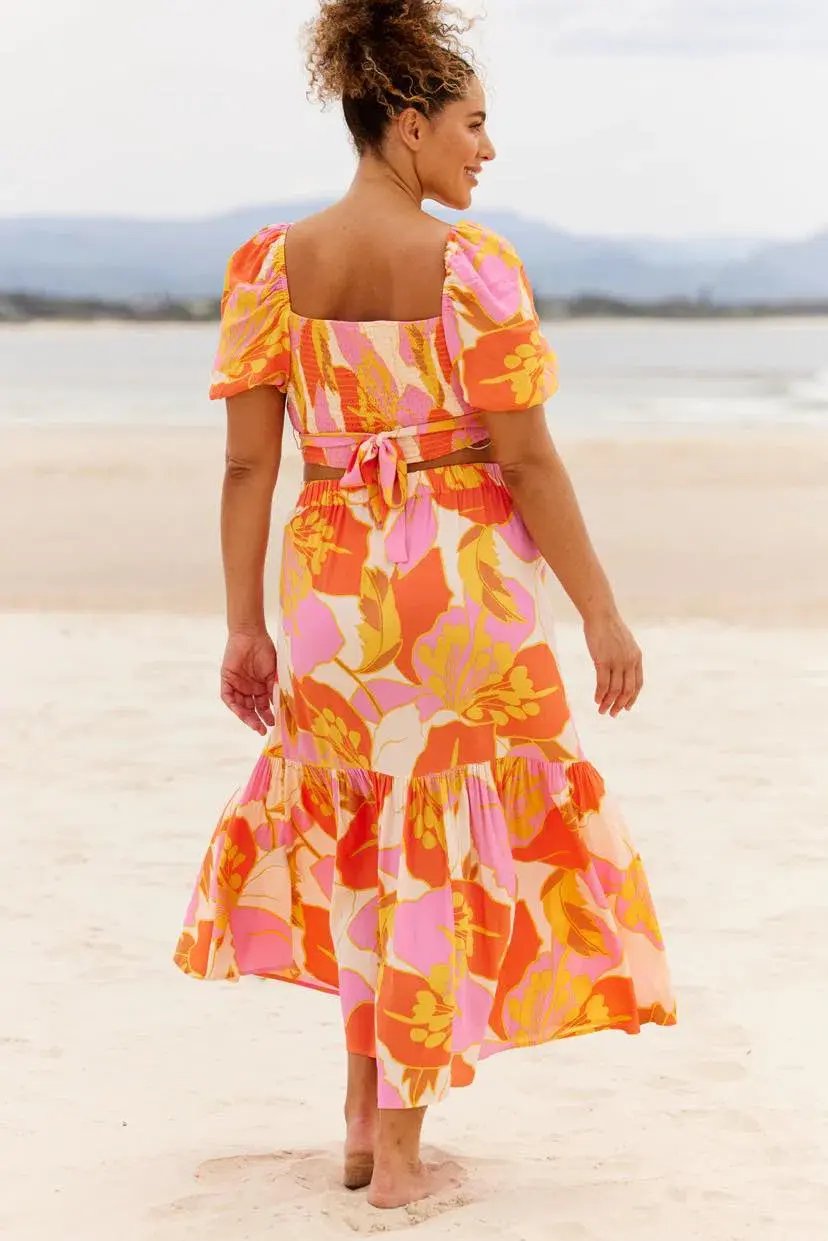 Mister Zimi Yasmin Skirt and Luisa Top in Tahiti Size AU 12 photo 7