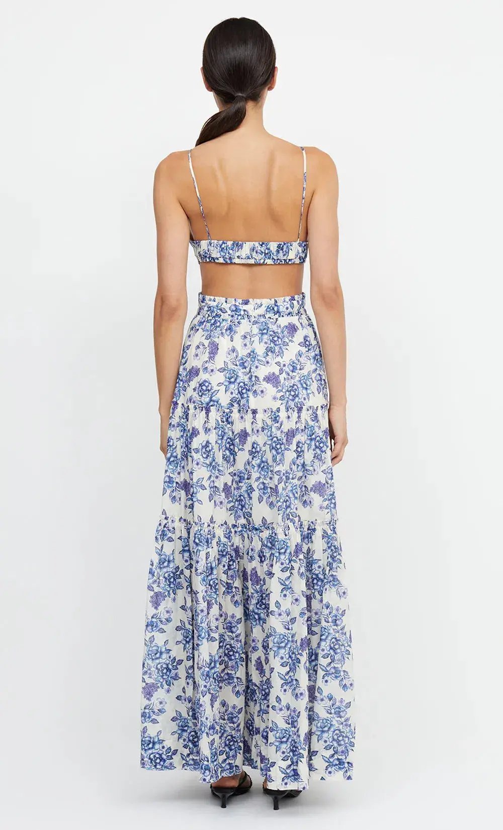 Bec & Bridge Carla V Maxi Dress Floral Size 16 photo 2
