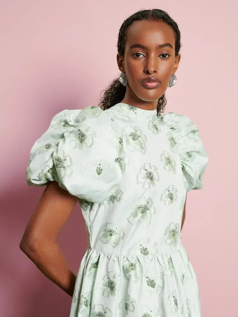 Sister Jane Dream Willow Floral Maxi Dress Sage Green Size S / AU 8 photo 4