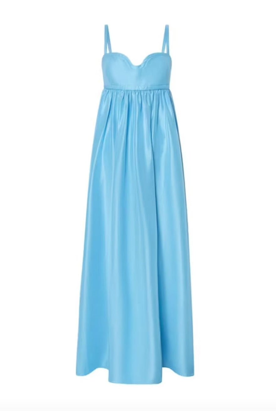 Oroton Bodice Detail Gown Lake Blue photo 4