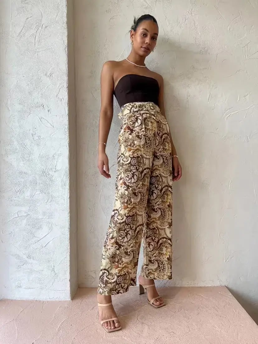 Alemais Phillipa Pant Print Size AU 10 photo 6