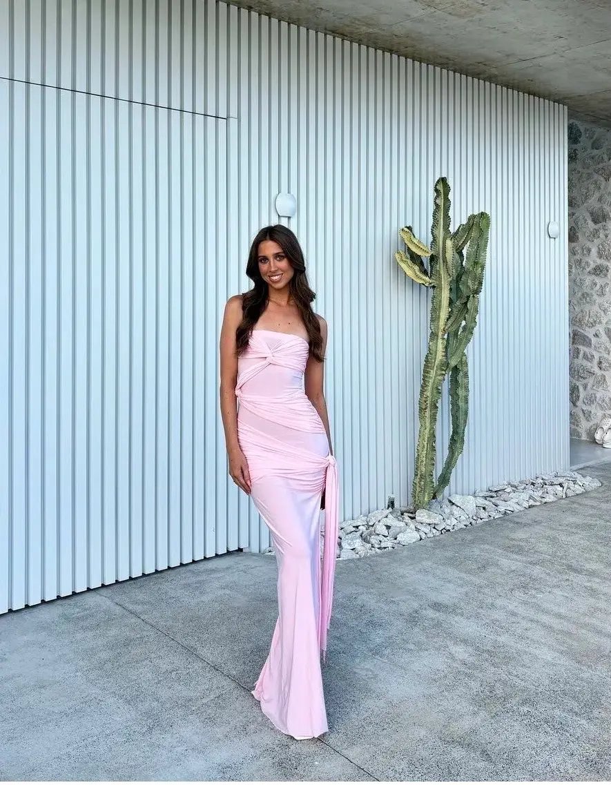 Natalie Rolt Miranda Gown Blossom Pink Size 1 / AU 8 photo 2