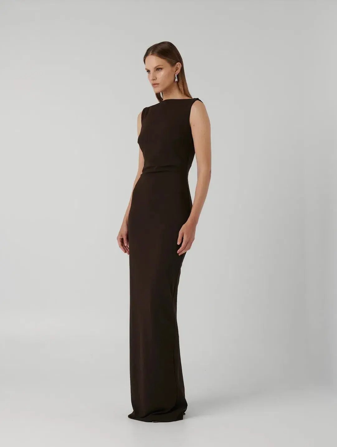 Effie Kats Verona Gown Coffee Size XS / AU 6-8 photo 3