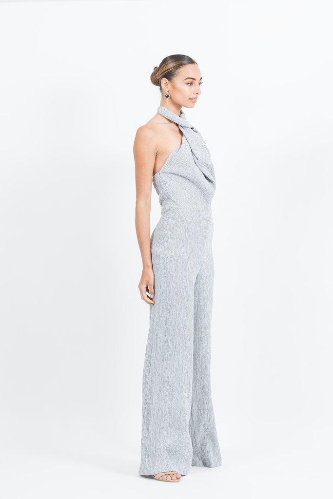 ONE FELL SWOOP Emily Linen Jumpsuit Size 8 photo 7