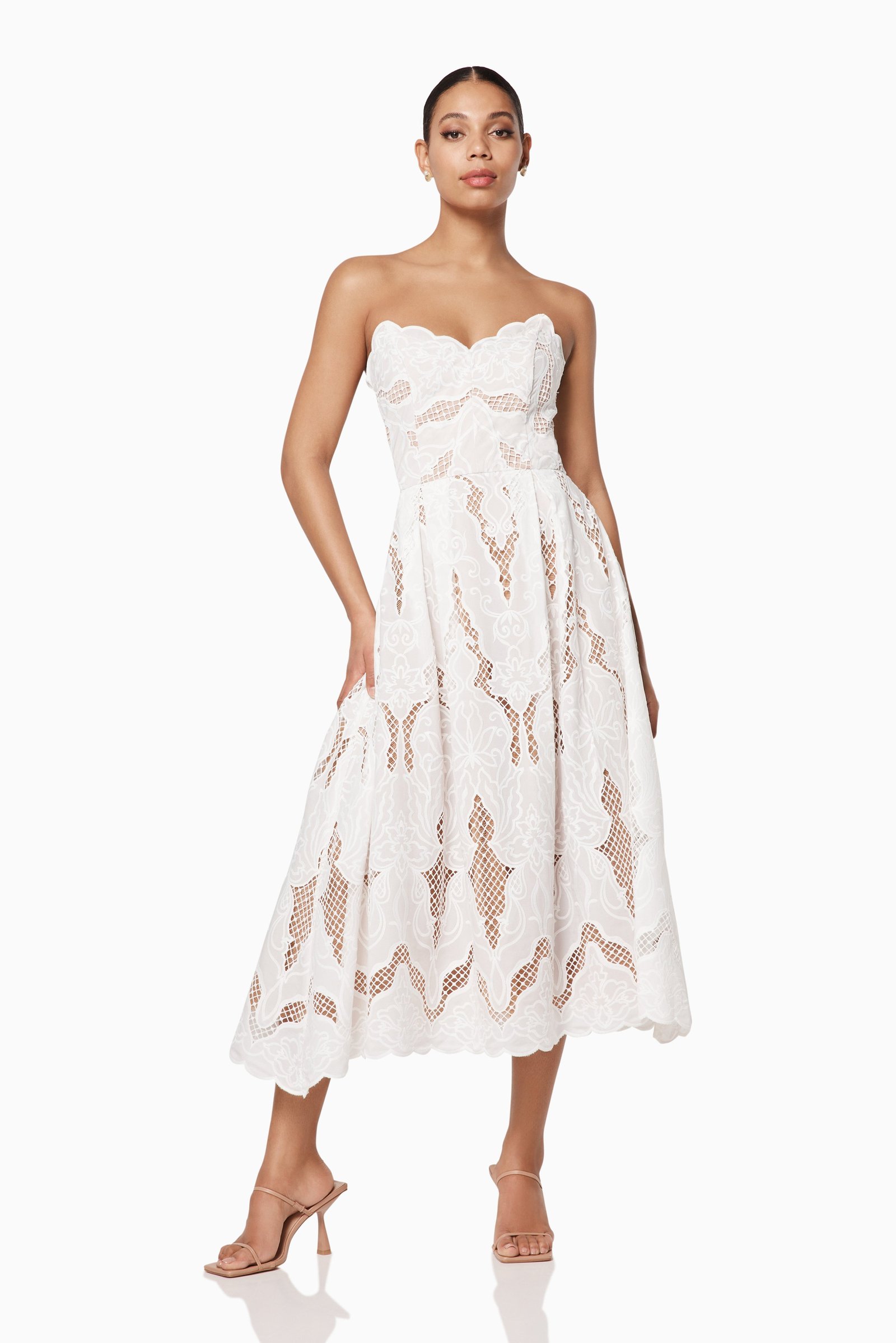 ELLIATT CELEBRANT DRESS - IVORY photo 7