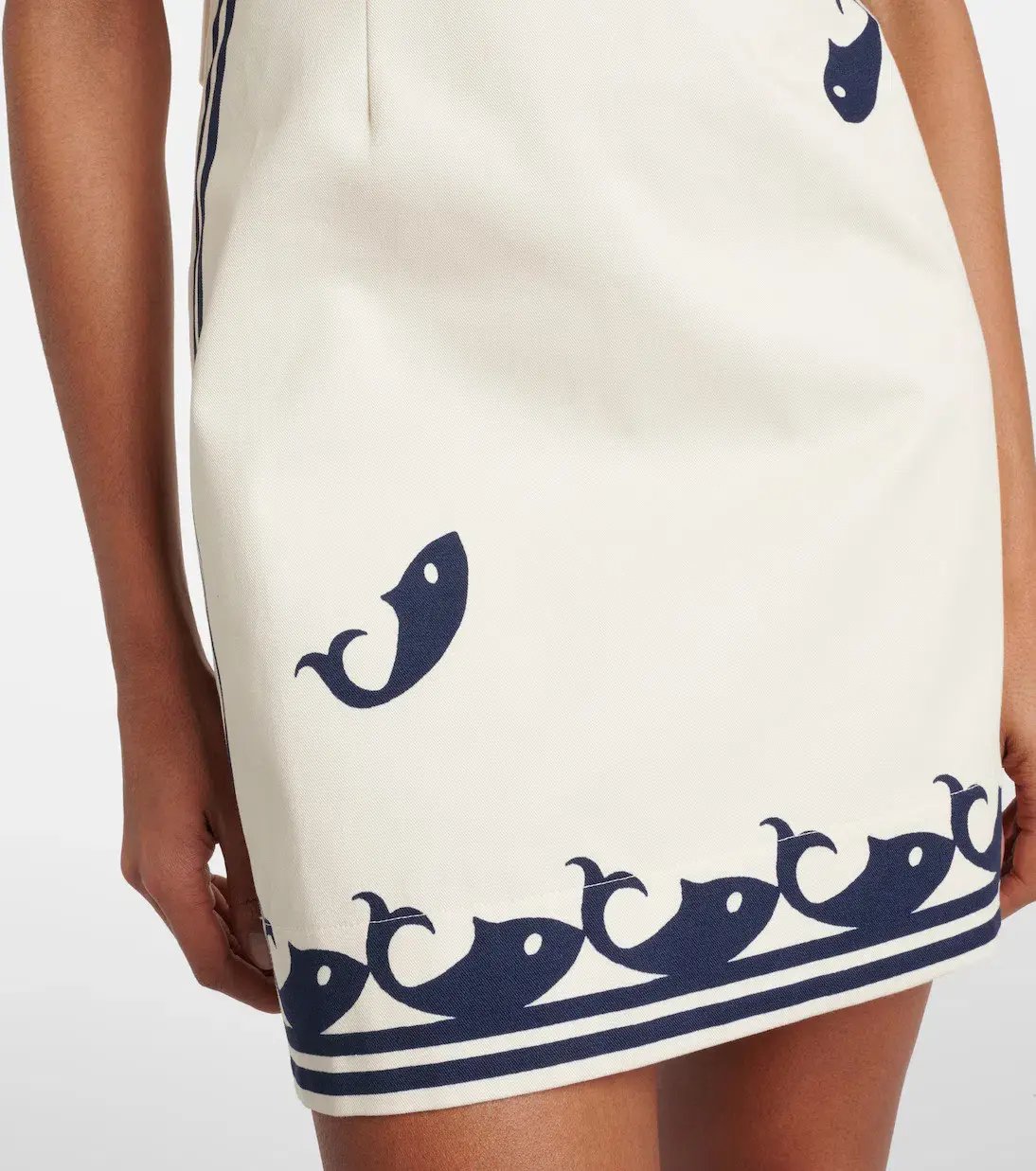 ALEMAIS Marine Mini Dress Cream 10 AU photo 5