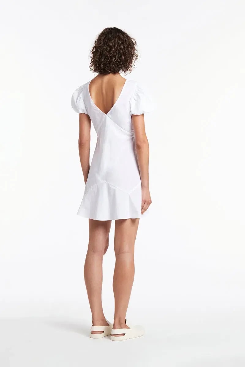 Carla Zampatti Ivory Satin Bias Dress Size 8 photo 7