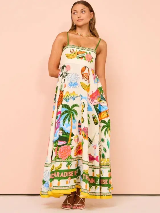 Alemais Paradiso Sundress in Multi Size AU 10 photo 5