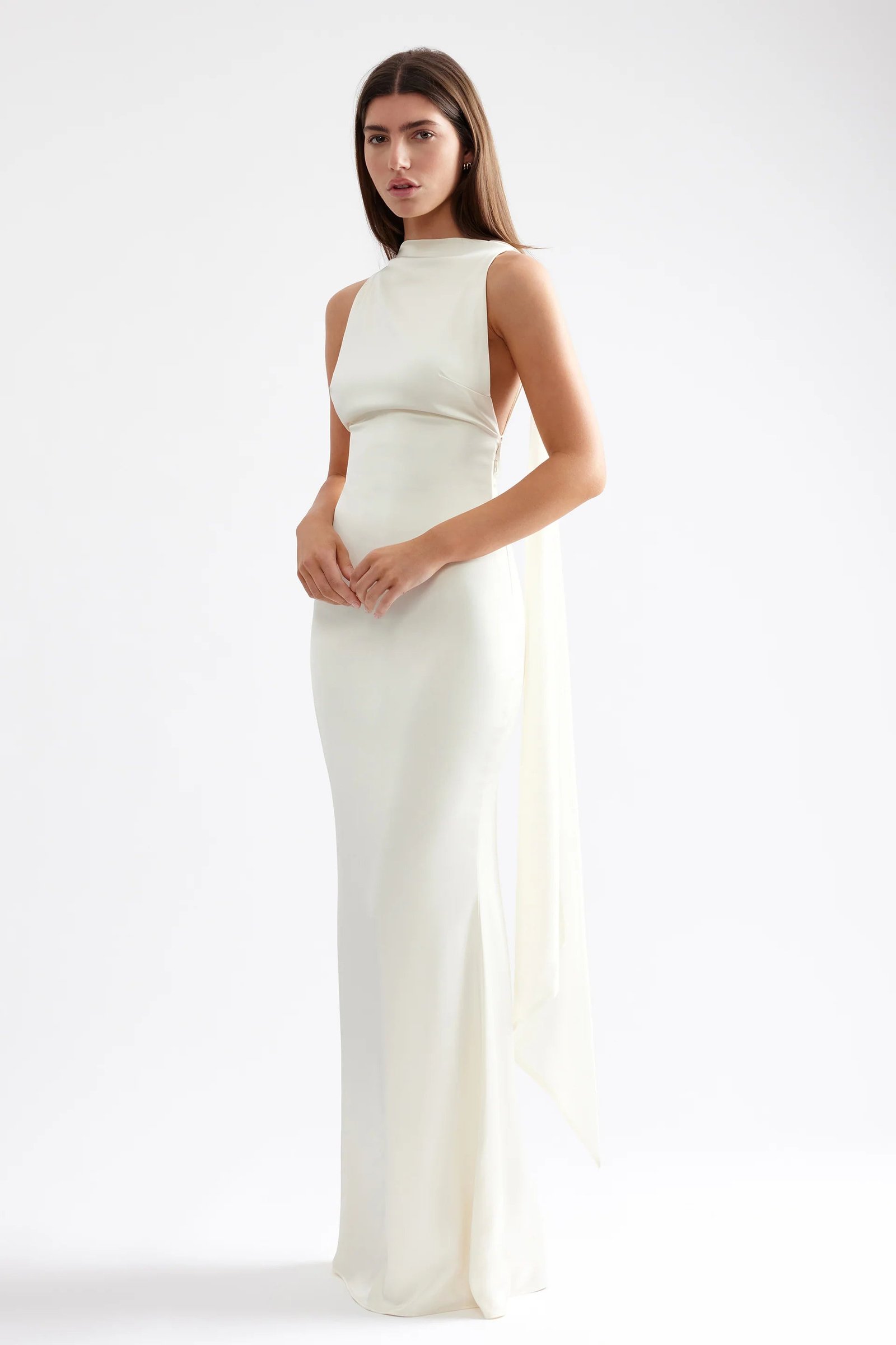 LEXI AUDREY DRESS - BUTTER CREAM photo 2