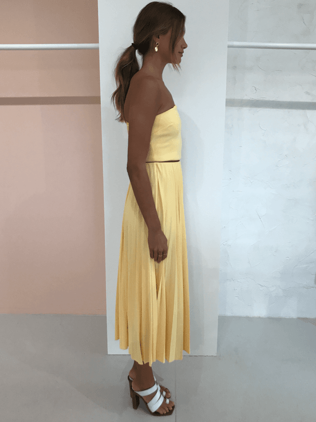 Bec & Bridge Sunny Set | Butter Yellow | Size 8 photo 3