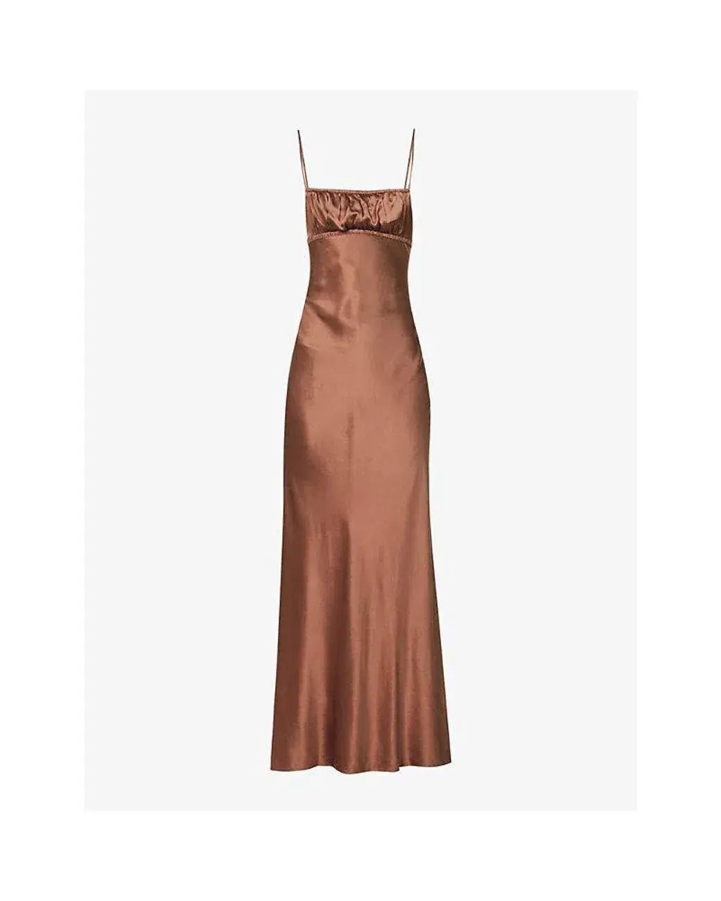 Bec & Bridge Amber Maxi Dress in Chocolate Size AU 8 photo 5