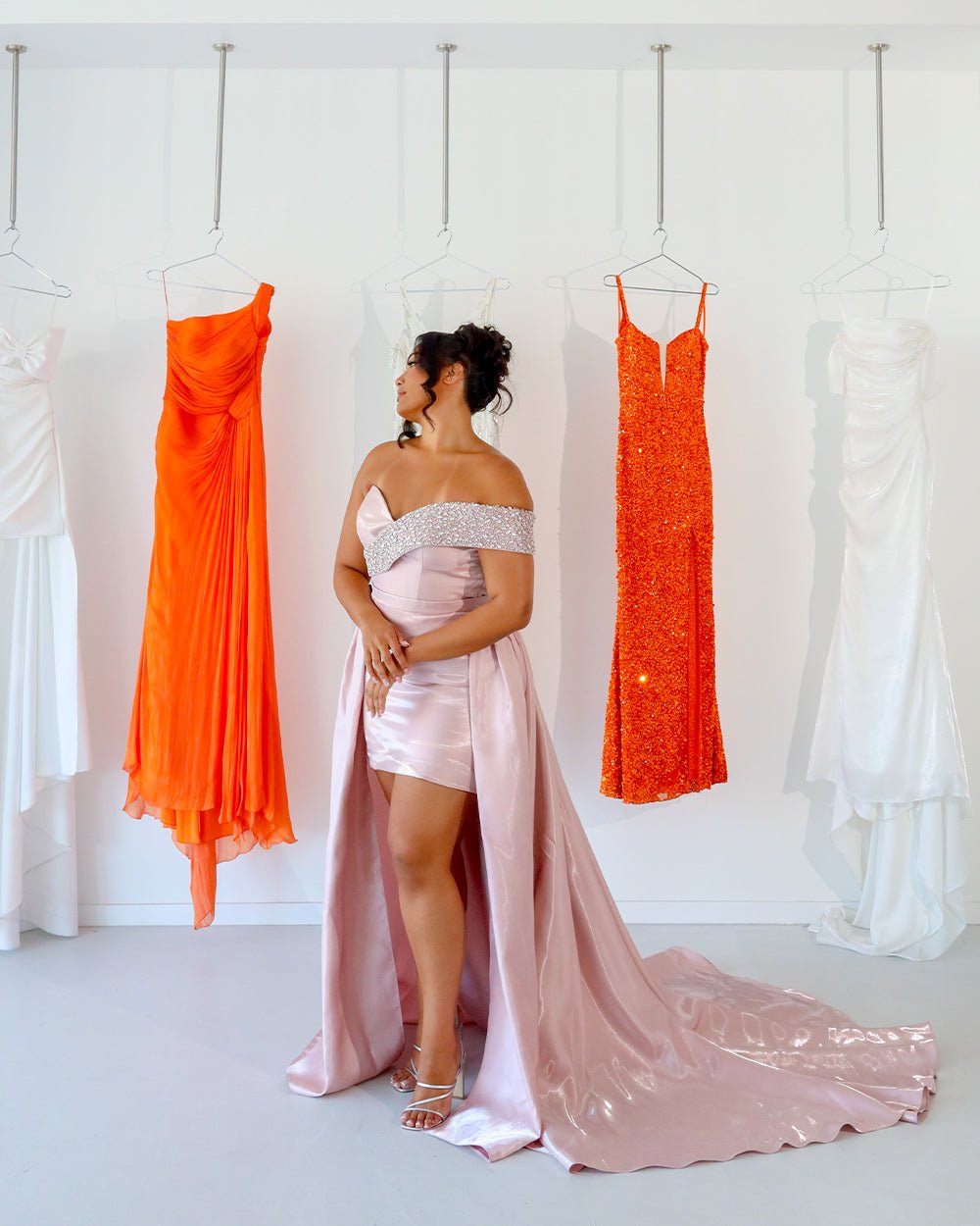 RAYANNE DRESS PINK photo 2