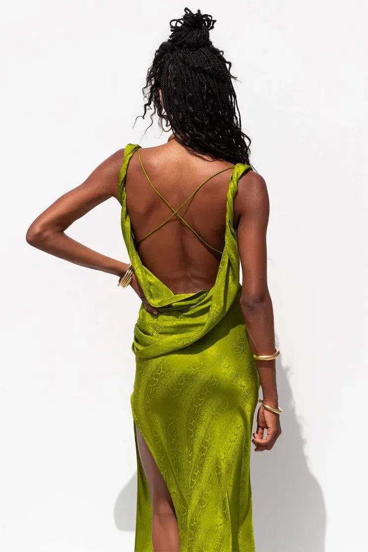 Rat & Boa Navarra Dress Lime Green Size XS / Au 6 photo 2
