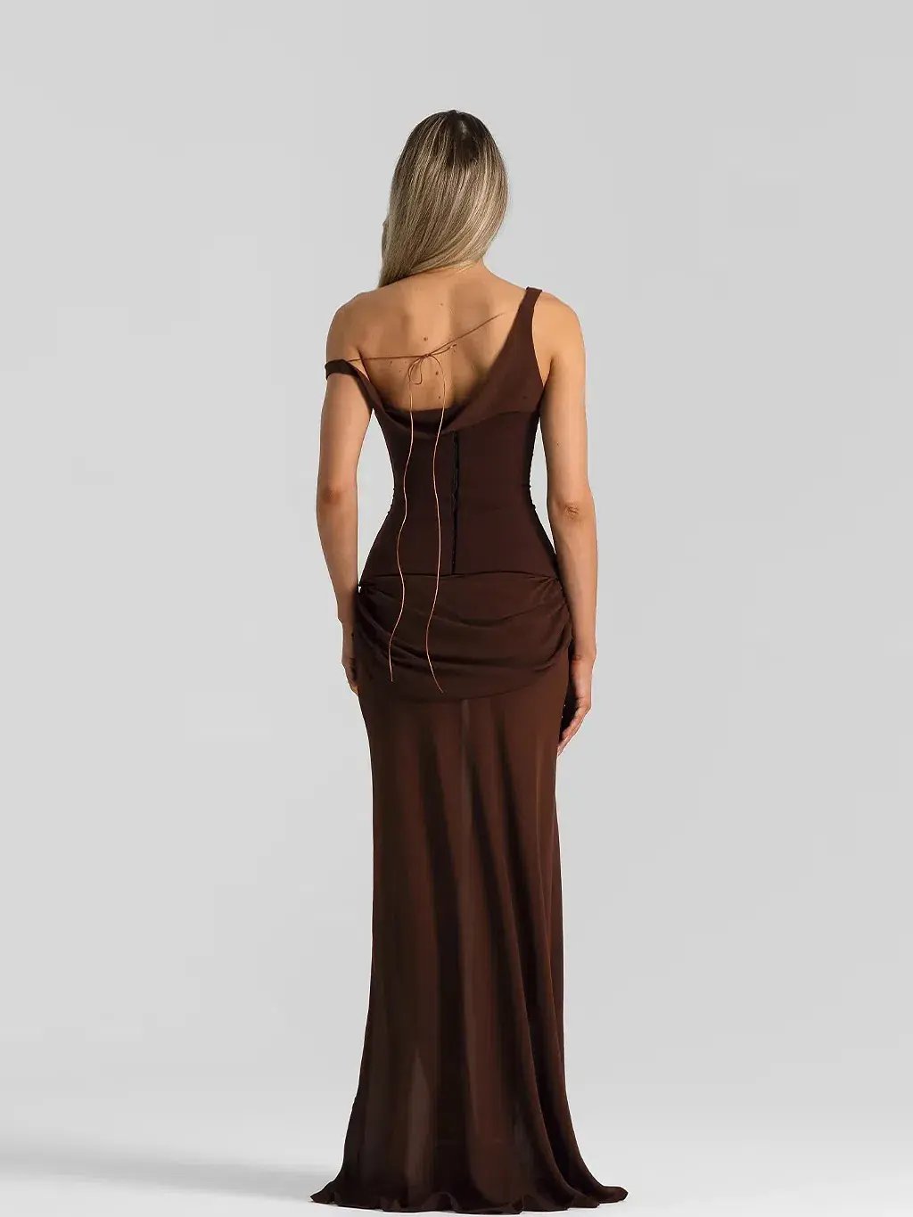 Natalie Rolt Cadence Gown Espresso Size 2 / AU 10 photo 3
