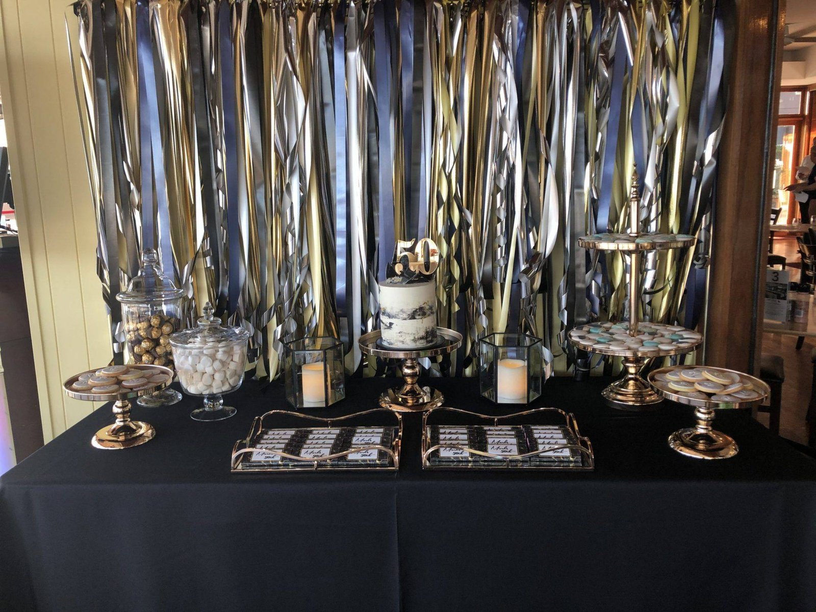 Gloss Gold Mirrored Trays photo 2