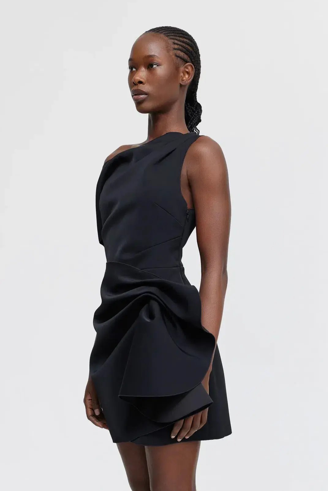 Acler Eddington Mini Dress Black Size 8 photo 4