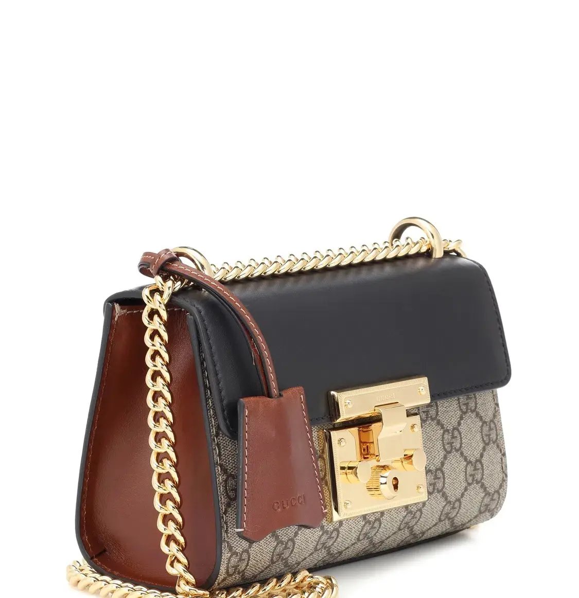 Gucci GG Supreme Padlock Bag Small Beige/Ebony photo 3
