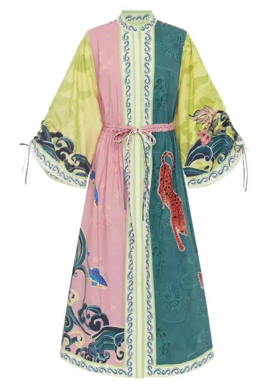 Alemais Rochester Shirtdress Multi Print Size 12 fits 14 & 16 too photo 5