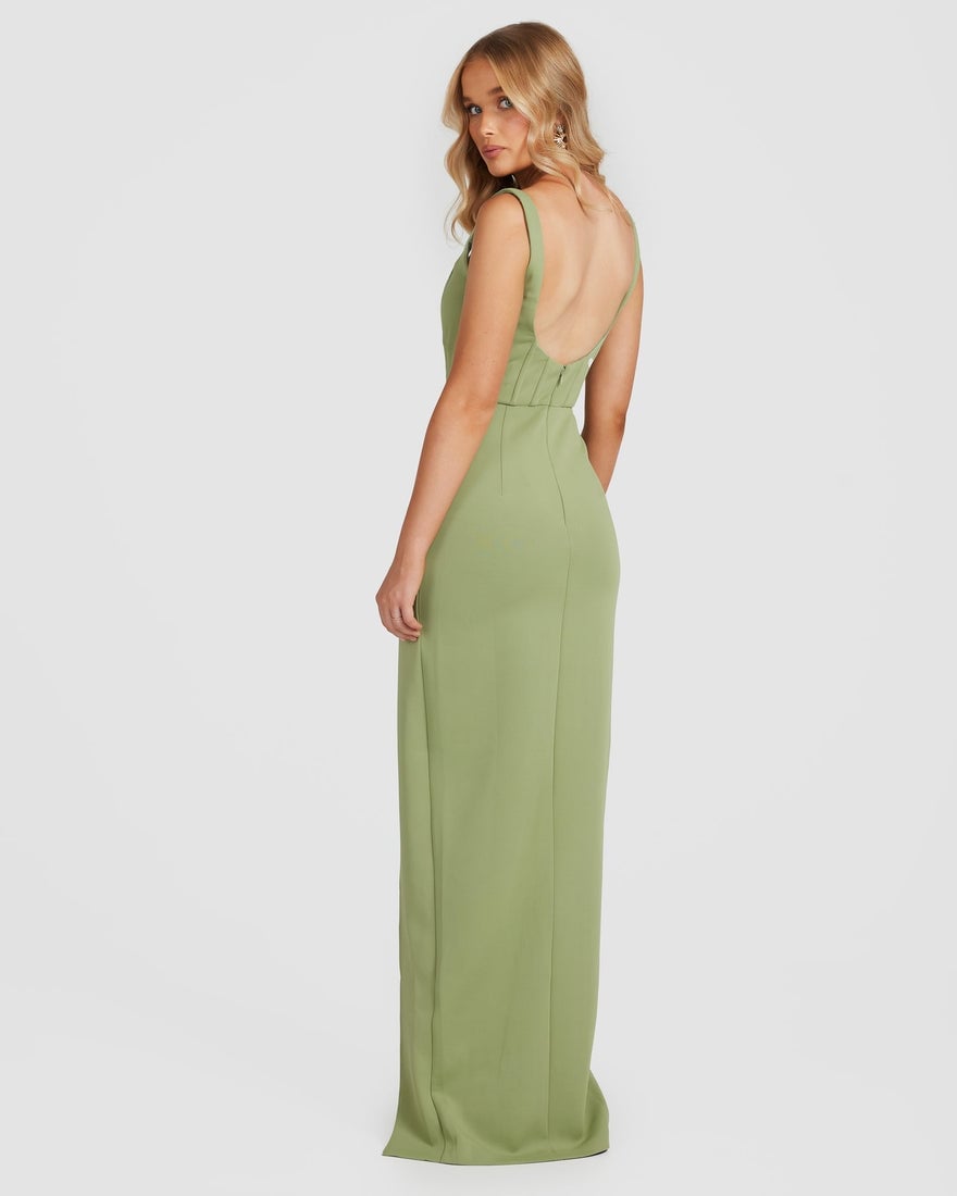 Derma Department Portia Gown Sage photo 2
