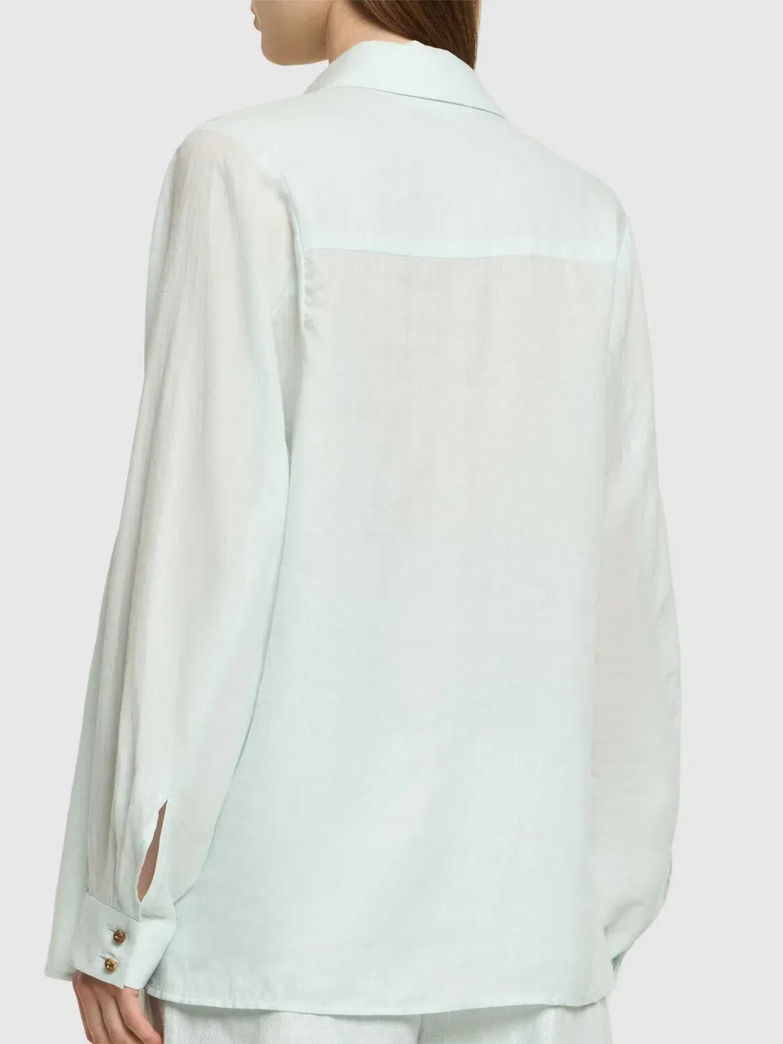 Zimmermann Natura Oversized Shirt in Size 0P / AU 6 and Short in Size 1 / AU 10 Set Mint photo 2