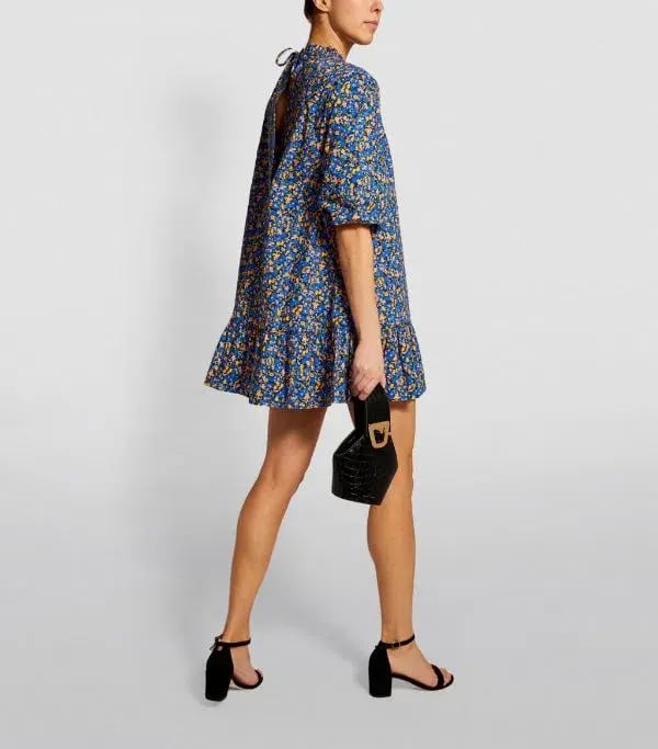 Camilla and Marc Majella Mini Dress Floral Size 12 photo 2