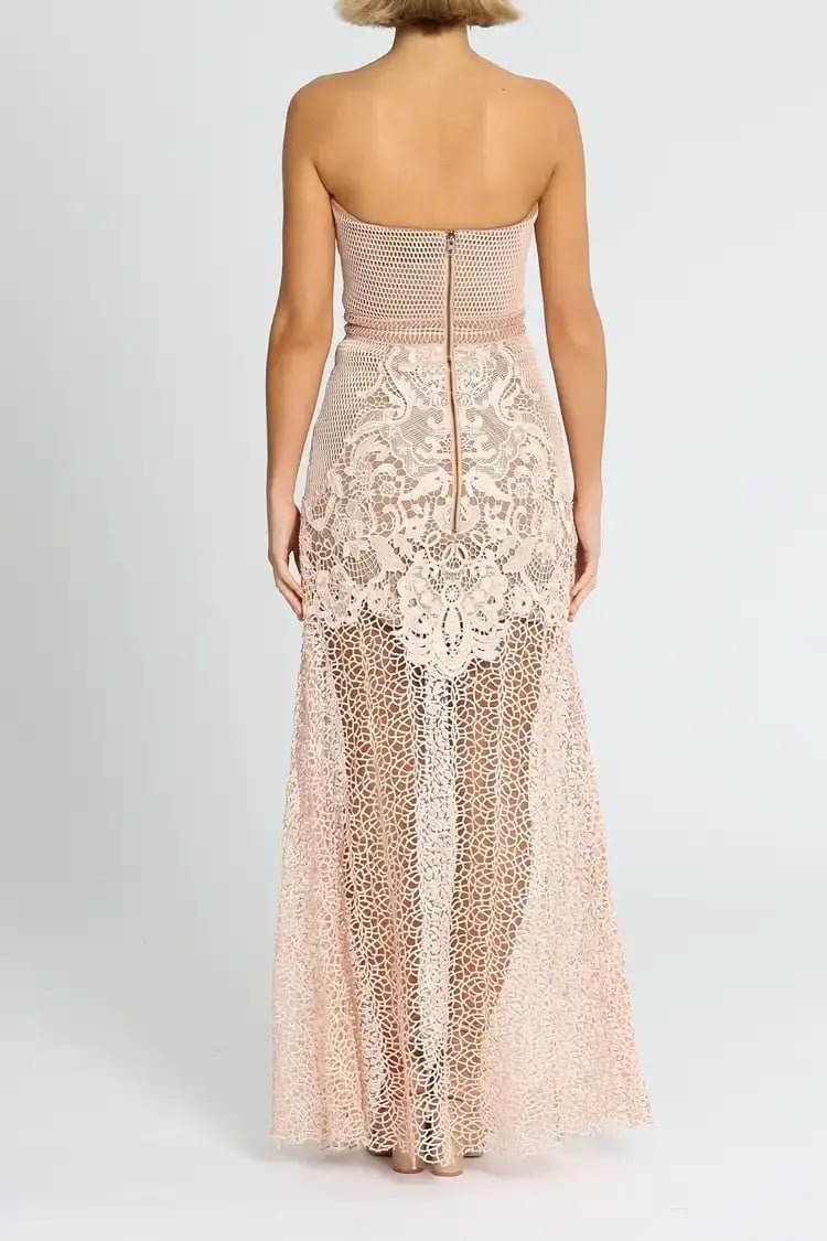 Grace and Hart Adele Gown Blush Size 6 photo 3