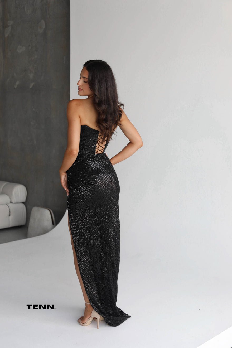 Lia Stublla Chanel Gown - Black photo 2