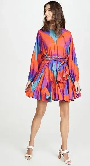 Rhode Ella Retro Rainbow Mini Dress Multi Size S / AU 8 photo 3