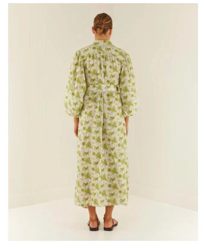 Palm Noosa Noddy Dress in Palm Print Size 10 photo 2
