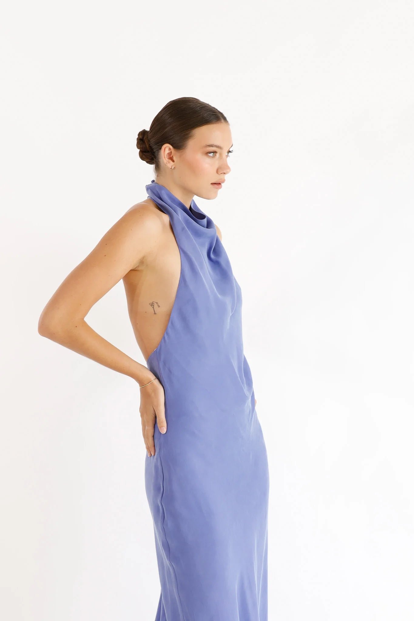 PASDUCHAS BY NIGHT MAXI DRESS - CORNFLOUR photo 3