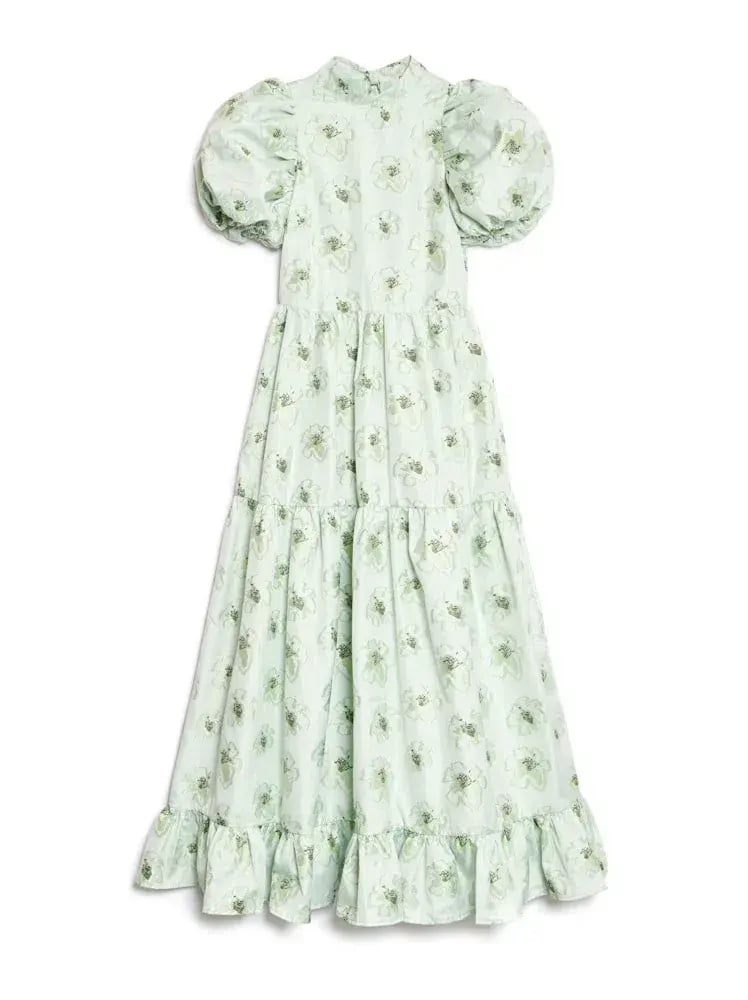 Sister Jane Dream Willow Floral Maxi Dress Sage Green Size S / AU 8 photo 6