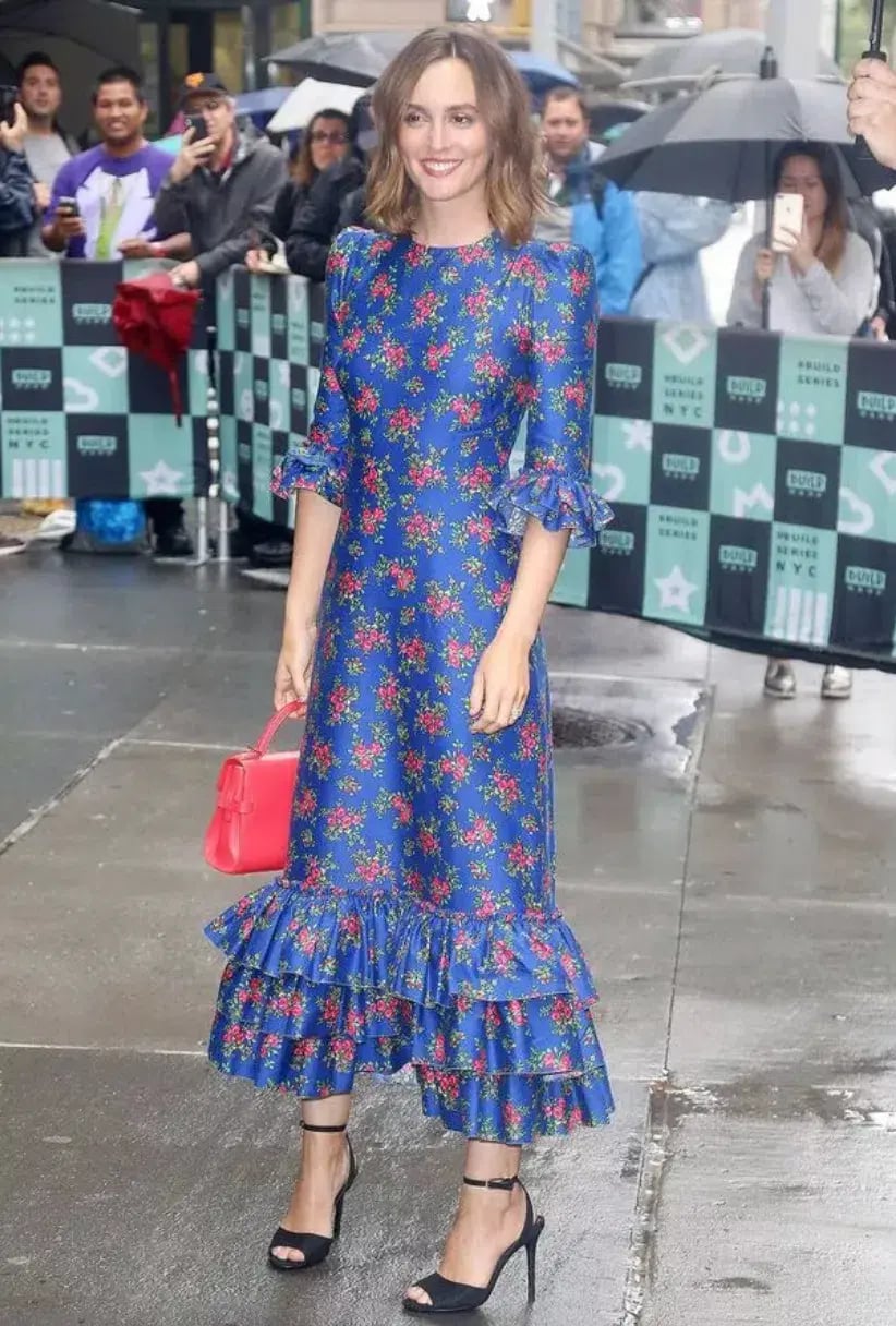 The Vampire’s Wife The Toto Dress Floral Blue Size AU 8 photo 4