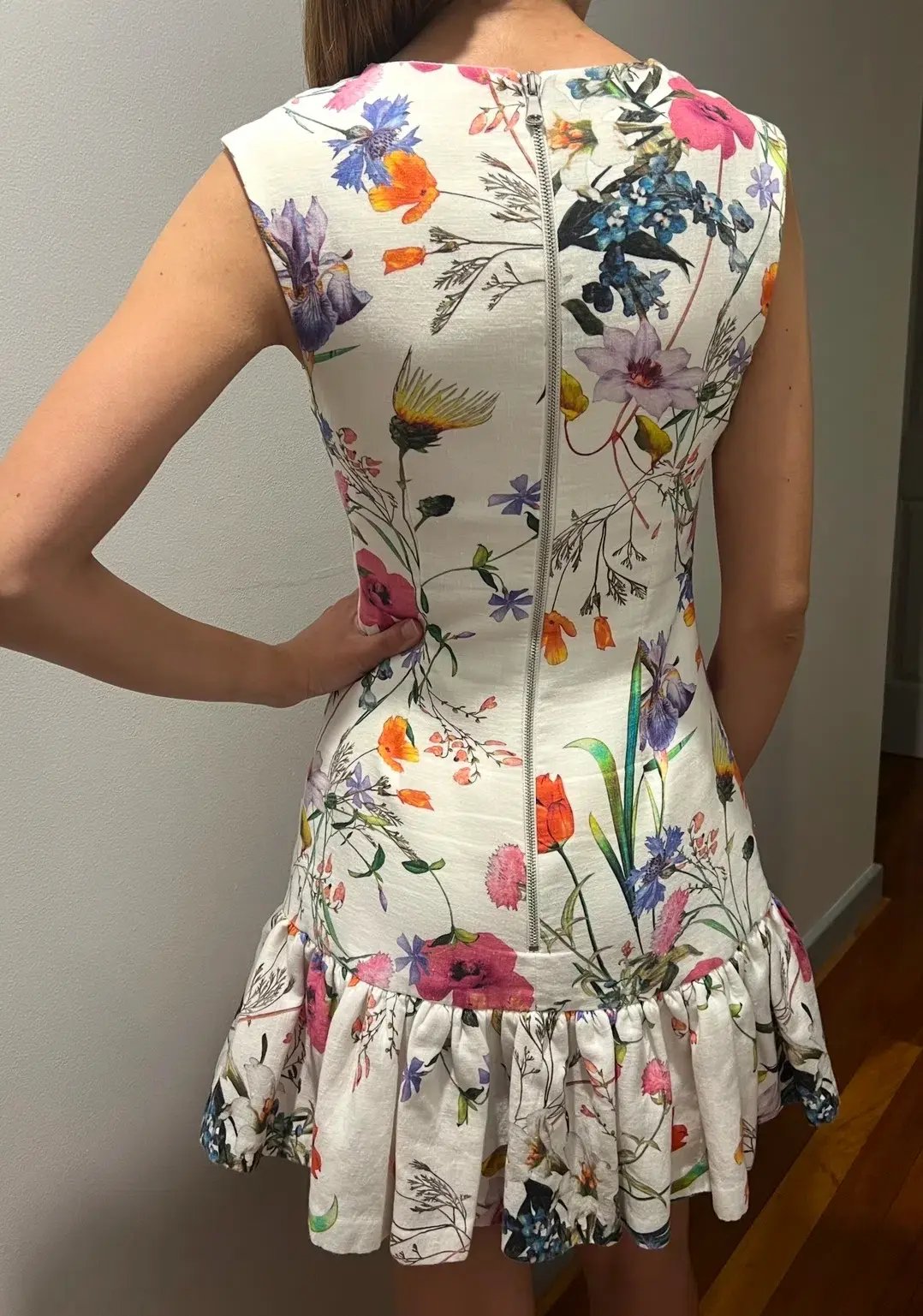 By Johnny Ivy Gather Mini Dress Floral Size 6 photo 2