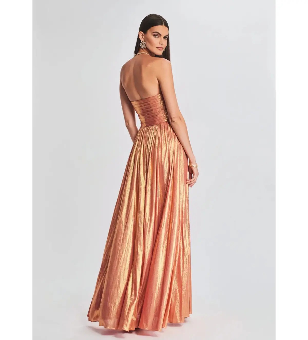 Retrofete Waldorf Dress in Apricot Size M / AU 10 photo 4