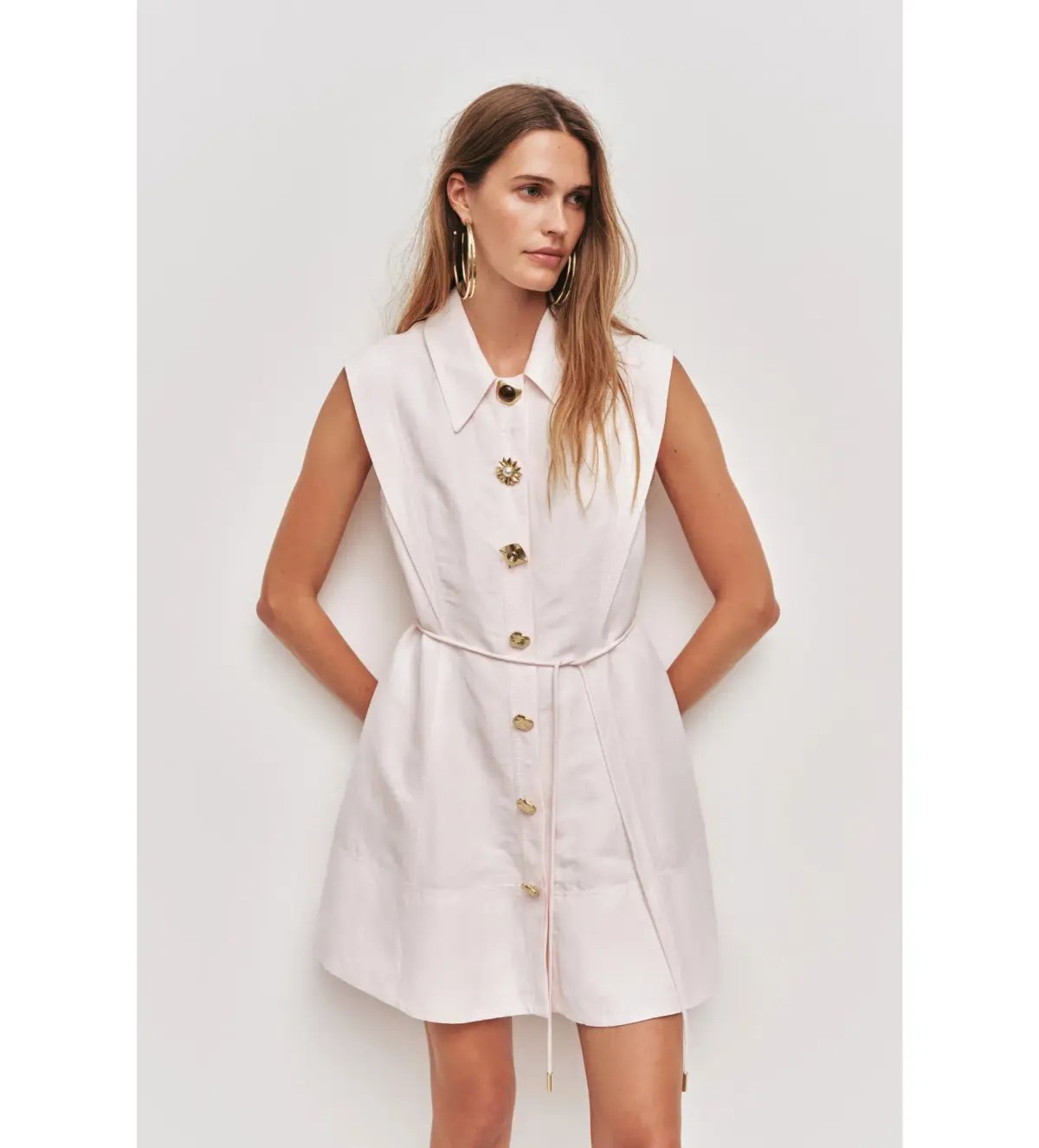 Aje Sacha Mini Dress Pastel Pink Size AU 10 photo 2
