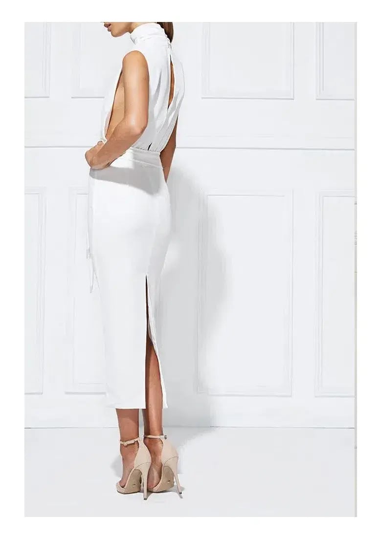 MISHA Balbina Milk Dress White Size 6/XS photo 2