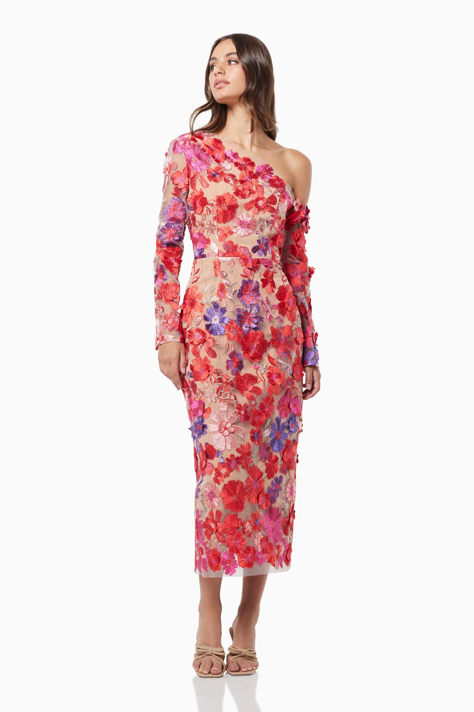 ELLIATT ELECTRIC DRESS - MULTI photo 4