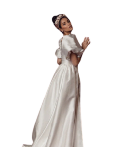 Ashlee Lauren Delilah Silver Crown photo 2